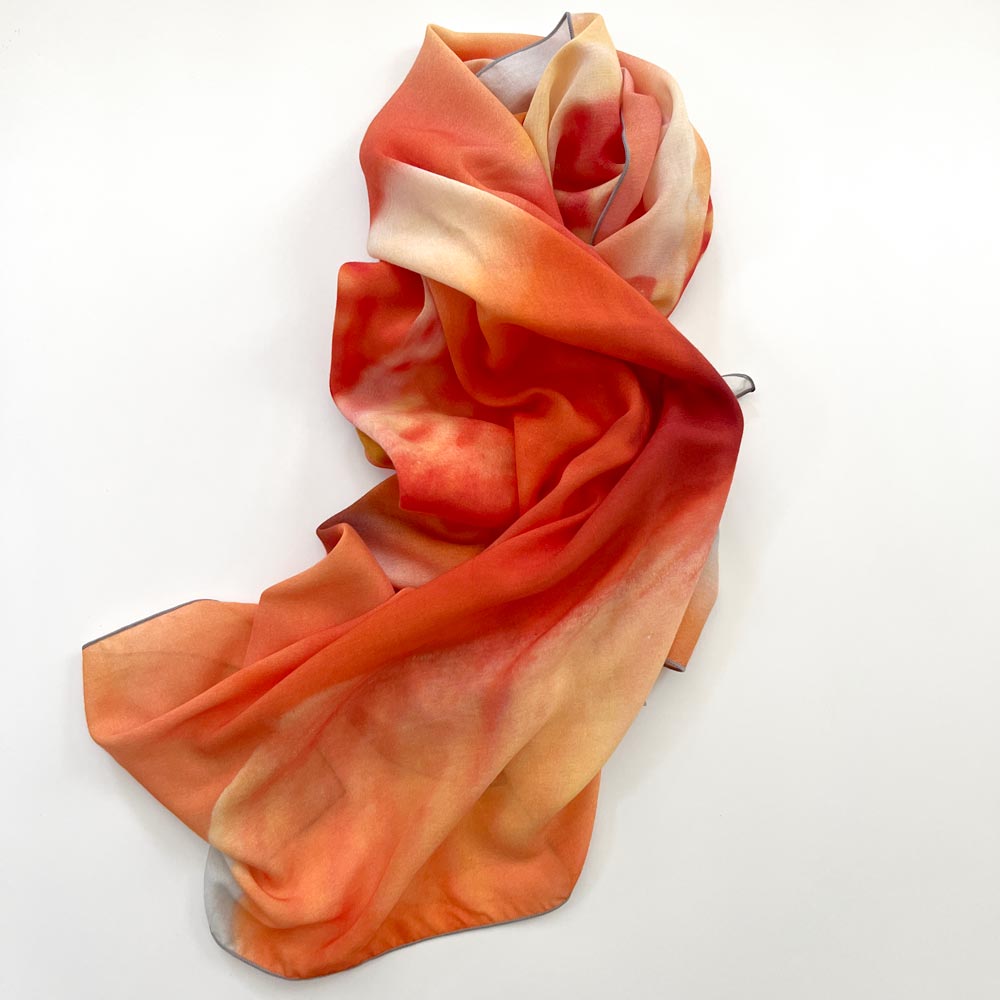 Orchid Blaze Square Scarf