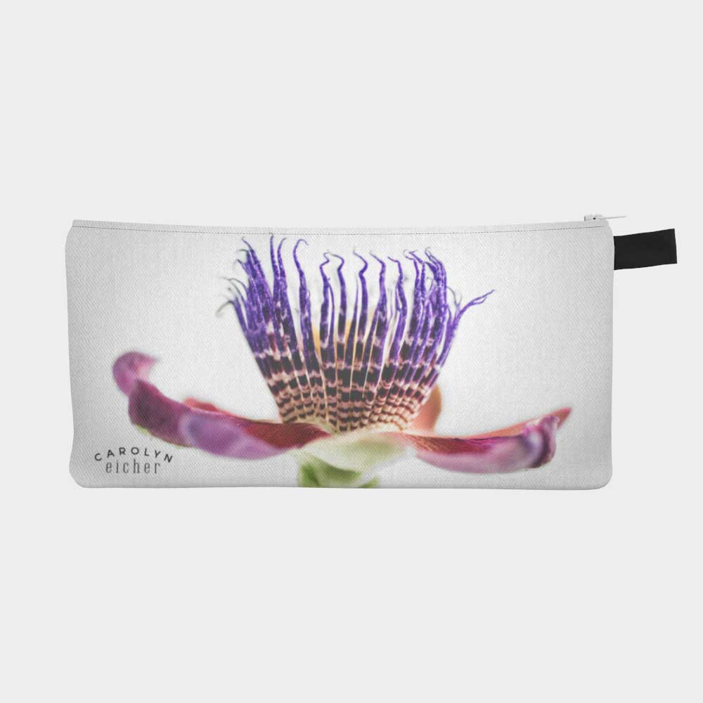 Passionflower Warrior Zippered Pouch