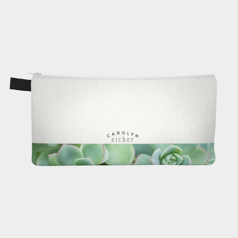 succulent purse Succulent Garden Zippered Pouch – Carolyn Eicher